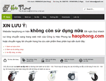 Tablet Screenshot of haophong.vn